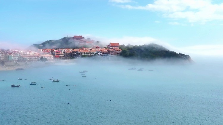 福建莆田湄洲岛：山海画廊 云雾缥缈